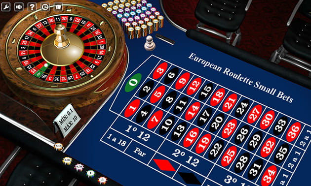 La mesa de European Roulette Small Bets de iSoftBet
